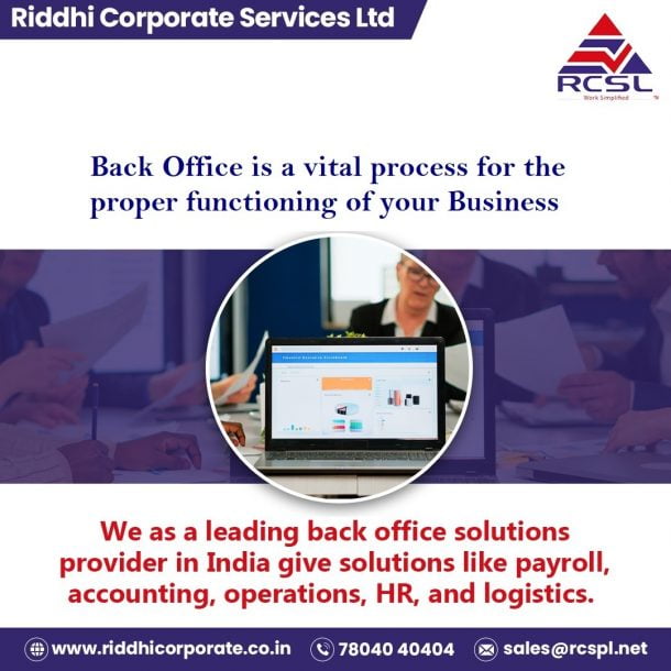 Back Office Outsourcing Services